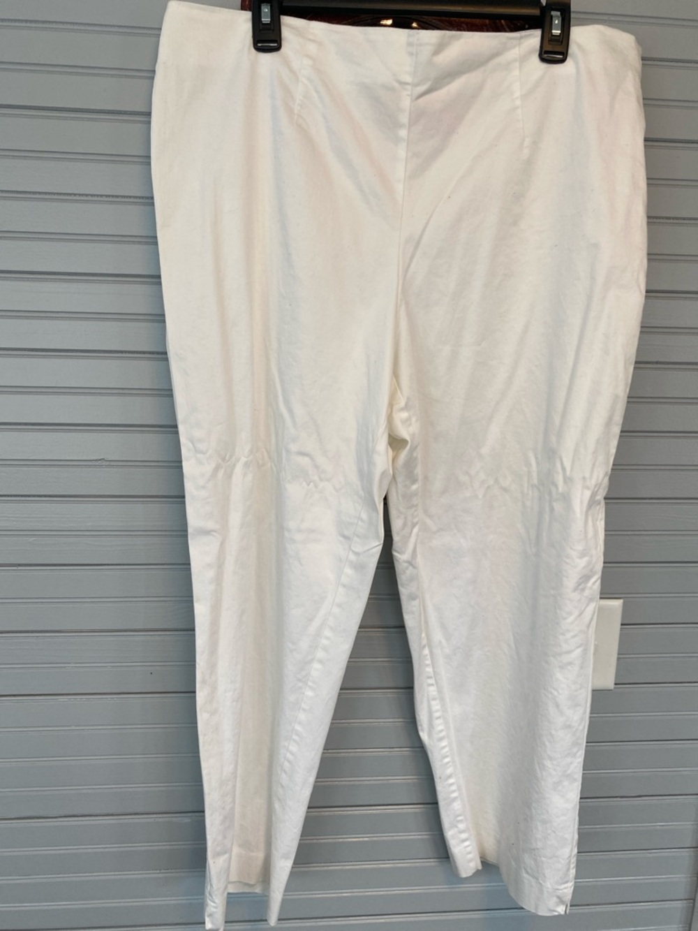 Classic White Stretch pants